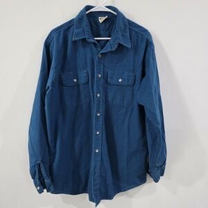 Five Brother Tall Man Mens Flannel Button Up Shirt Size XL Tall Outdoor Camping
